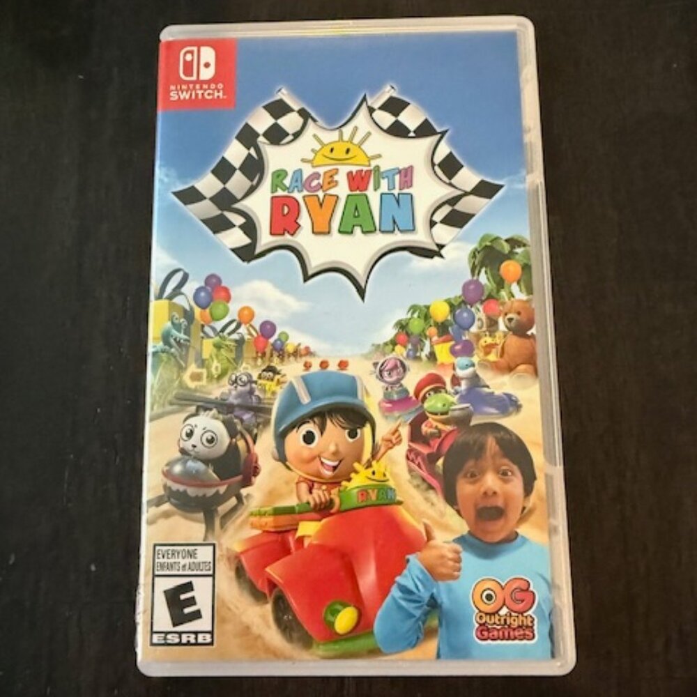 Ryan's World Race With Ryan - Nintendo Switch Game (Rated E for Everyone)